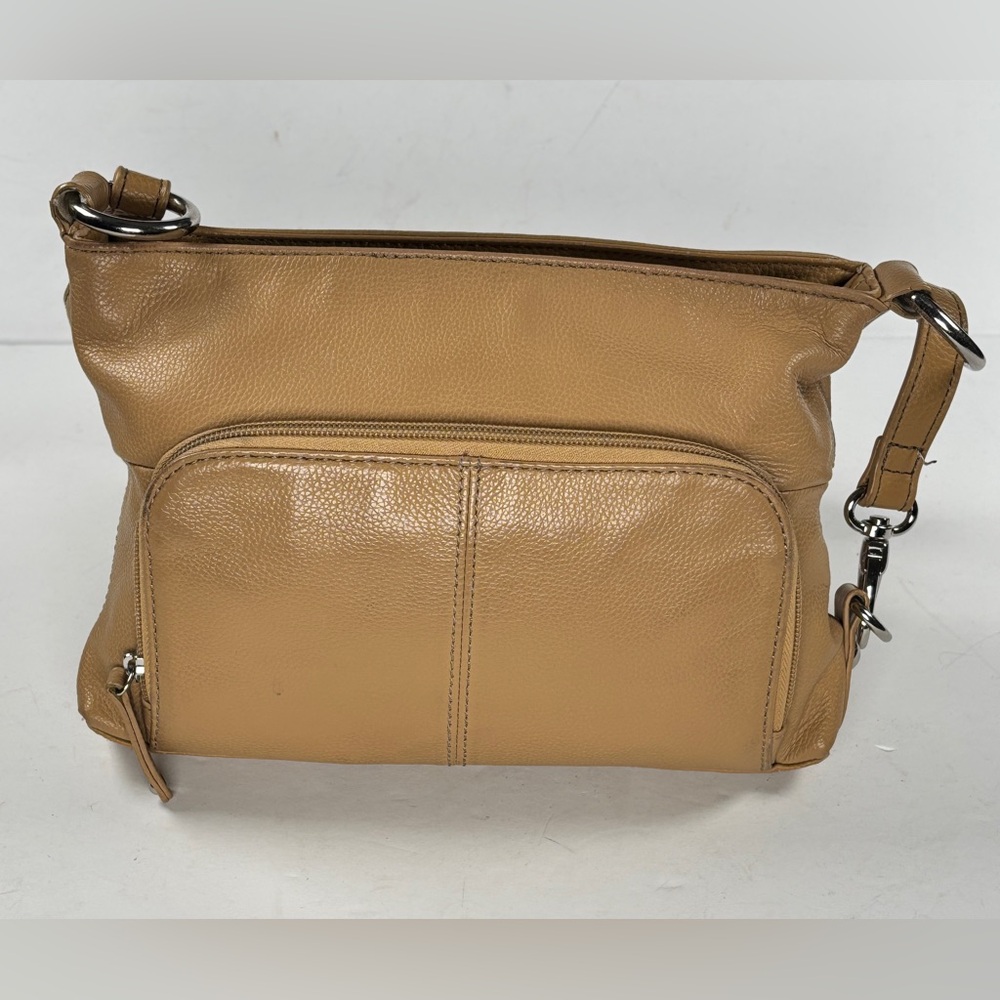 Tignanello tan Leather Crossbody Bag - Picture 2 of 13